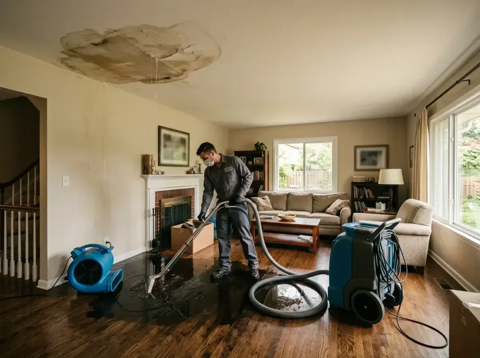 attic-pipe-burst-ceiling-drip-008 — frequently asked questions, Water Damage Restoration & Carpet Care in Lafayette, LA